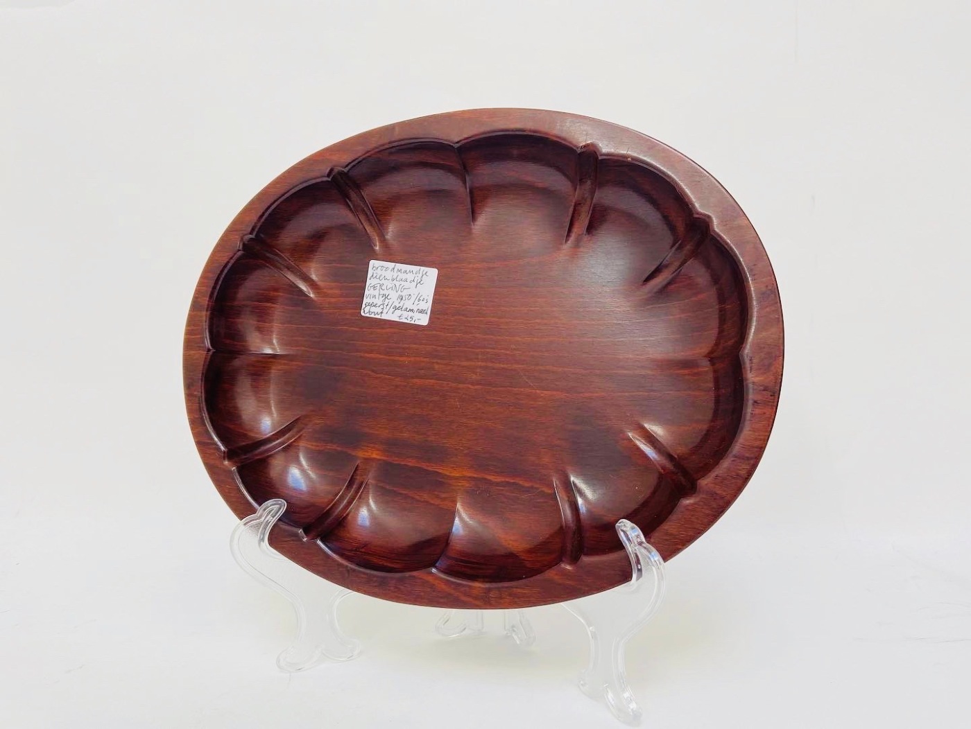 tray wood gerling 1950s